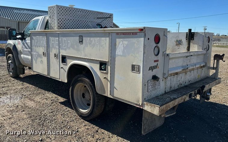 image for item DS3305 2012 Ford F450 Super Duty utility / service truck
