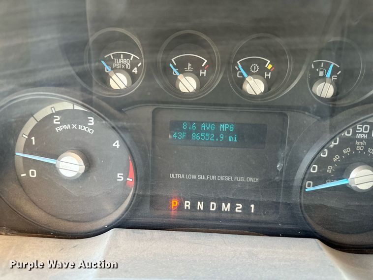 image for item DS3305 2012 Ford F450 Super Duty utility / service truck