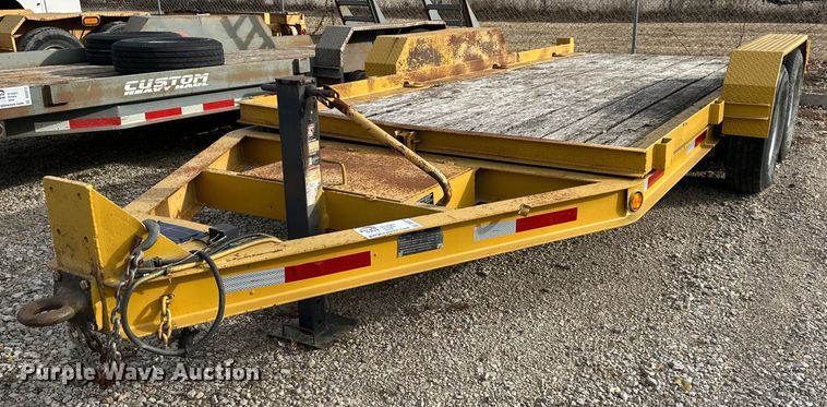 image for item DS3311 2012 Custom Heavy Haul tilt deck equipment trailer