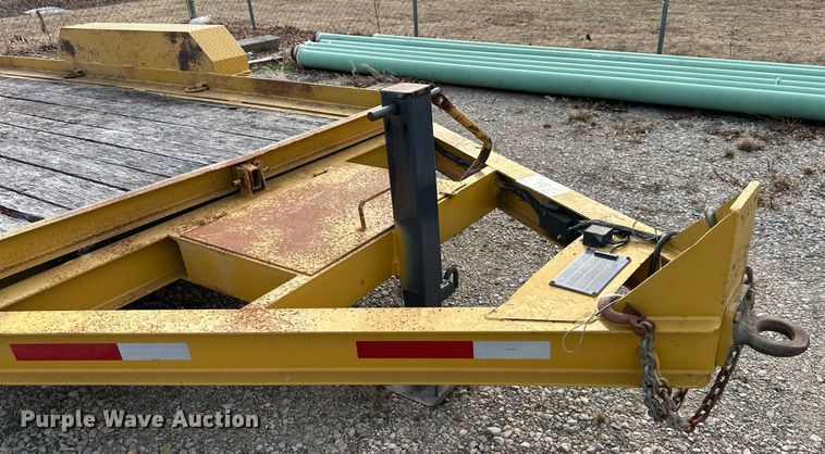image for item DS3311 2012 Custom Heavy Haul tilt deck equipment trailer