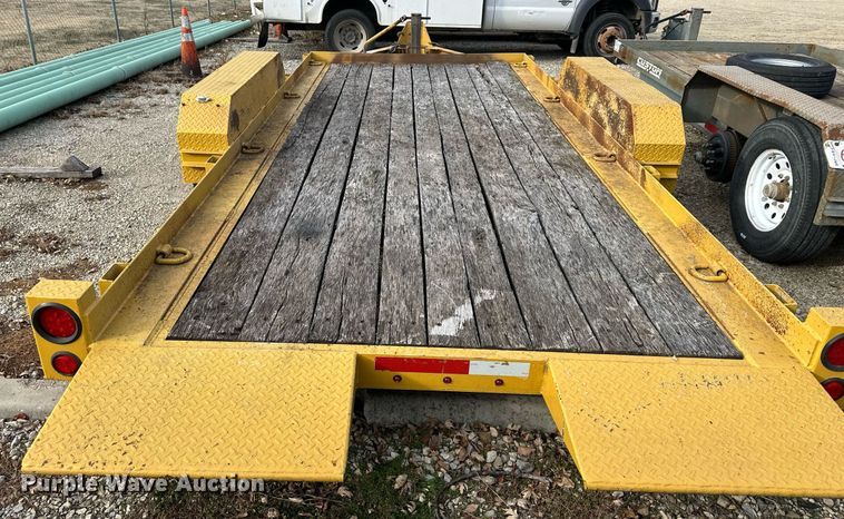 image for item DS3311 2012 Custom Heavy Haul tilt deck equipment trailer