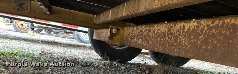 image for item DS3311 2012 Custom Heavy Haul tilt deck equipment trailer