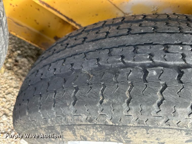 image for item DS3311 2012 Custom Heavy Haul tilt deck equipment trailer