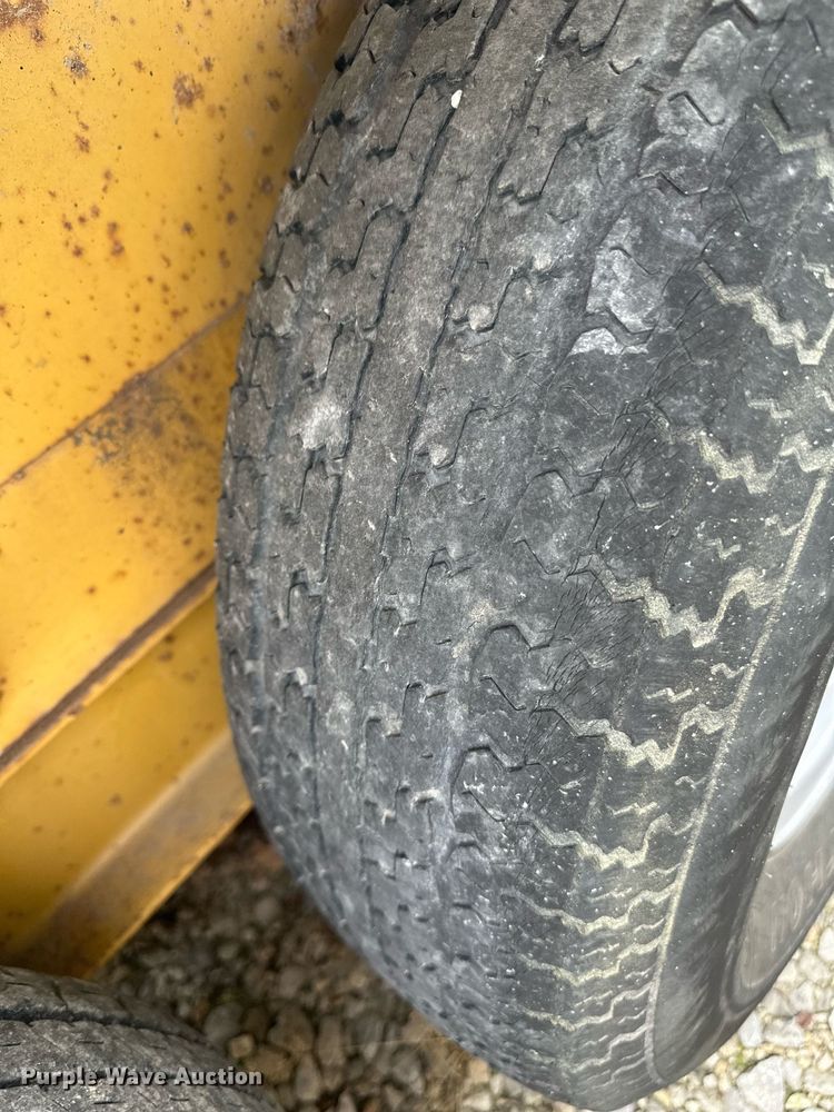 image for item DS3311 2012 Custom Heavy Haul tilt deck equipment trailer