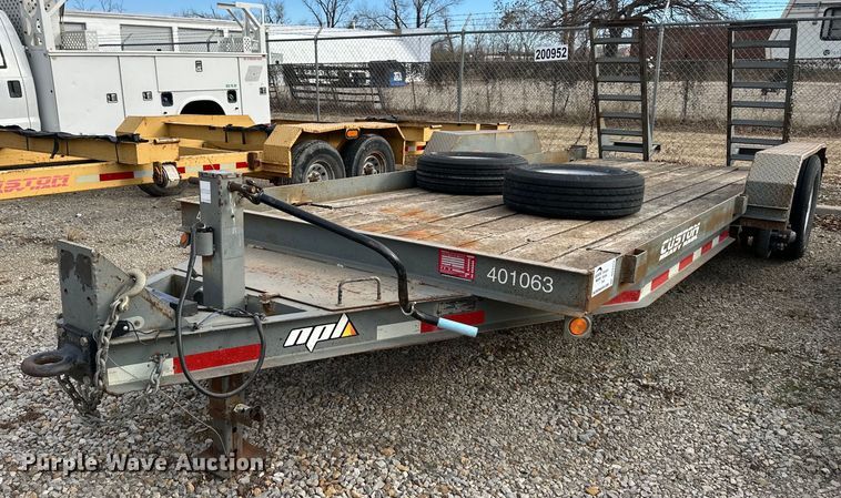 image for item DS3312 2017 Custom Heavy Haul 5T182HDBW equipment trailer