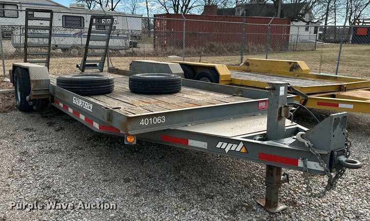 image for item DS3312 2017 Custom Heavy Haul 5T182HDBW equipment trailer