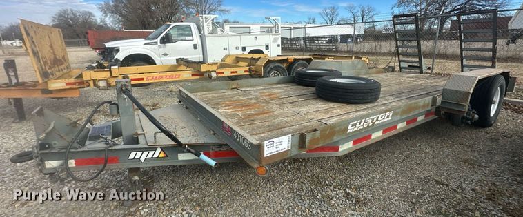 image for item DS3312 2017 Custom Heavy Haul 5T182HDBW equipment trailer