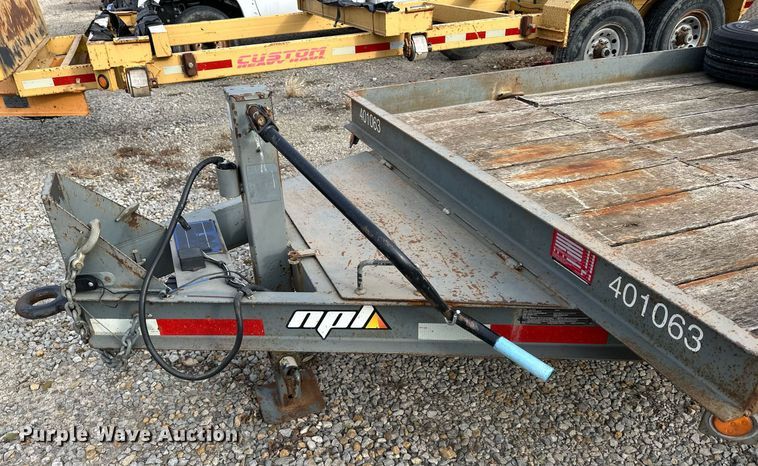 image for item DS3312 2017 Custom Heavy Haul 5T182HDBW equipment trailer