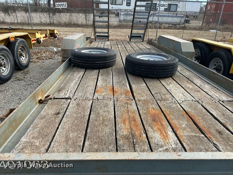 image for item DS3312 2017 Custom Heavy Haul 5T182HDBW equipment trailer