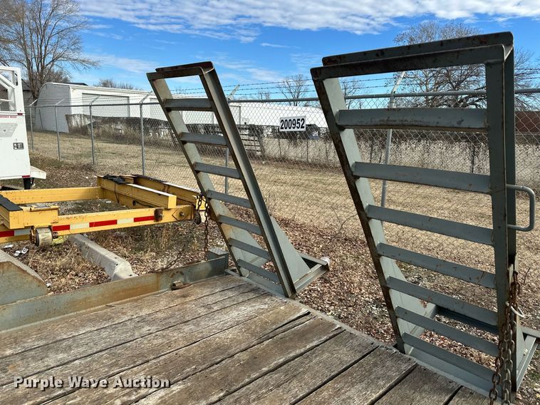 image for item DS3312 2017 Custom Heavy Haul 5T182HDBW equipment trailer