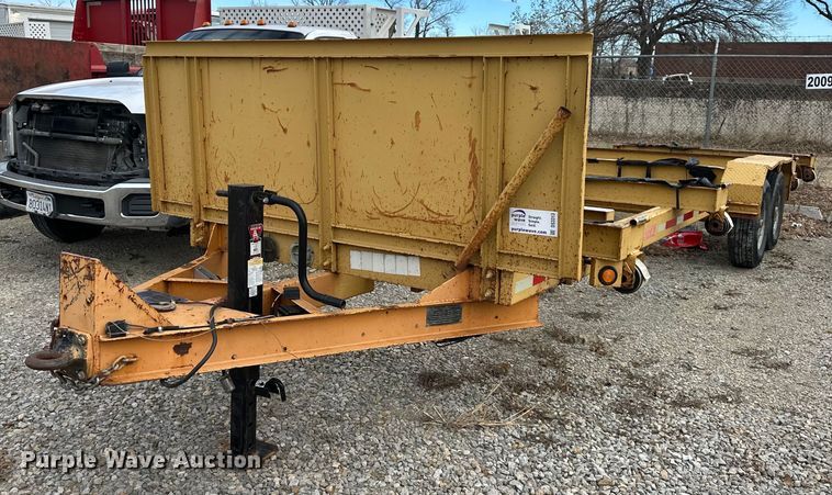 image for item DS3313 2012 Custom Heavy  Haul 4T252HDBWGPT pole trailer