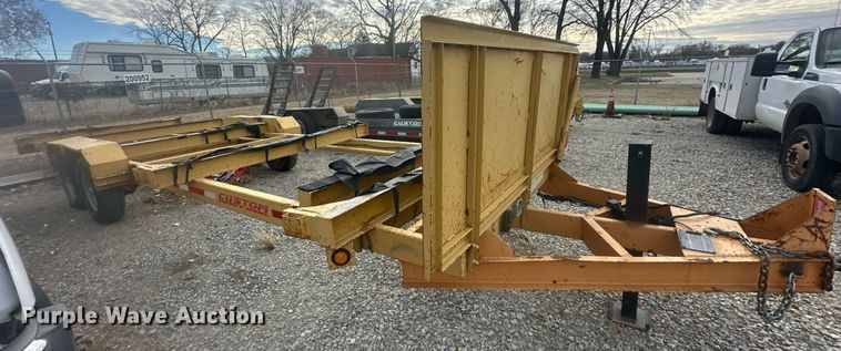 image for item DS3313 2012 Custom Heavy  Haul 4T252HDBWGPT pole trailer