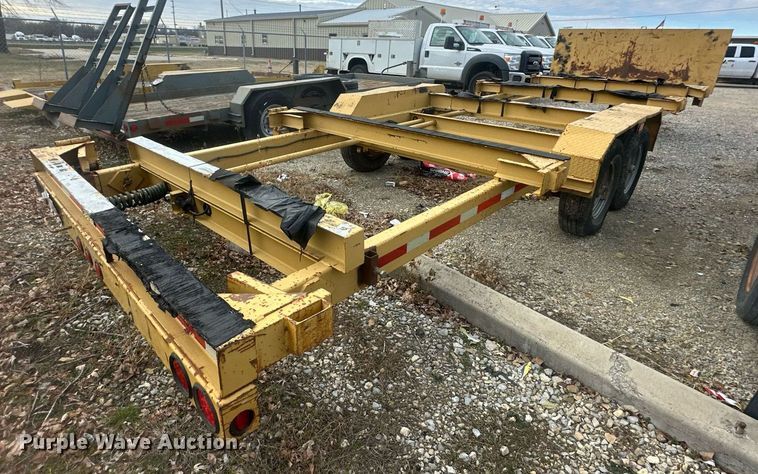 image for item DS3313 2012 Custom Heavy  Haul 4T252HDBWGPT pole trailer