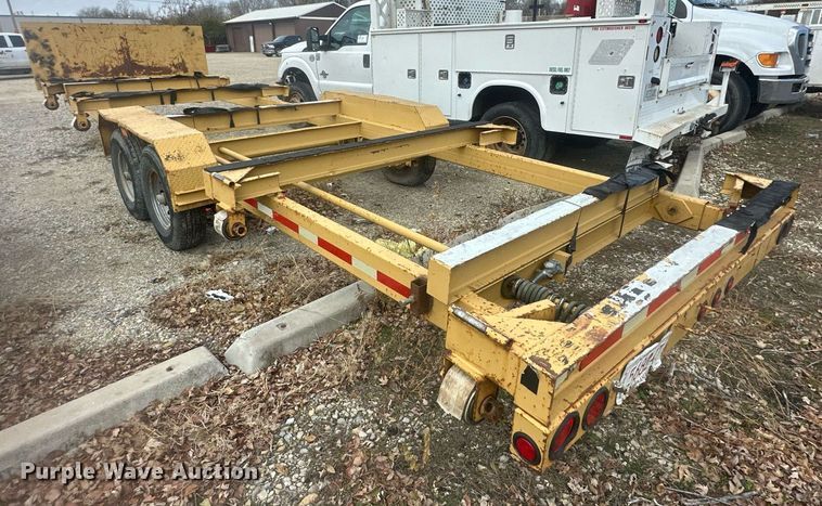 image for item DS3313 2012 Custom Heavy  Haul 4T252HDBWGPT pole trailer