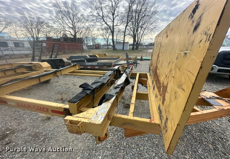 image for item DS3313 2012 Custom Heavy  Haul 4T252HDBWGPT pole trailer