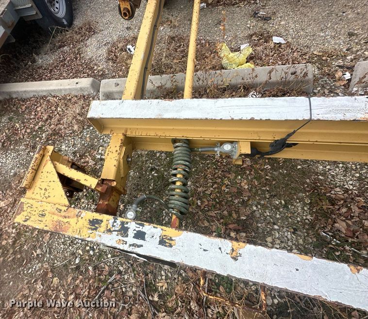 image for item DS3313 2012 Custom Heavy  Haul 4T252HDBWGPT pole trailer