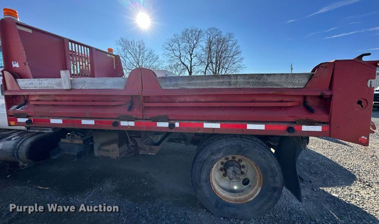 image for item DS3315 2012 Ford F750 Super Duty dump truck