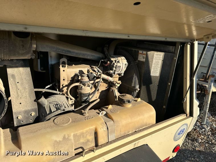 image for item DS3325 2012 Ingersoll Rand P185 air compressor