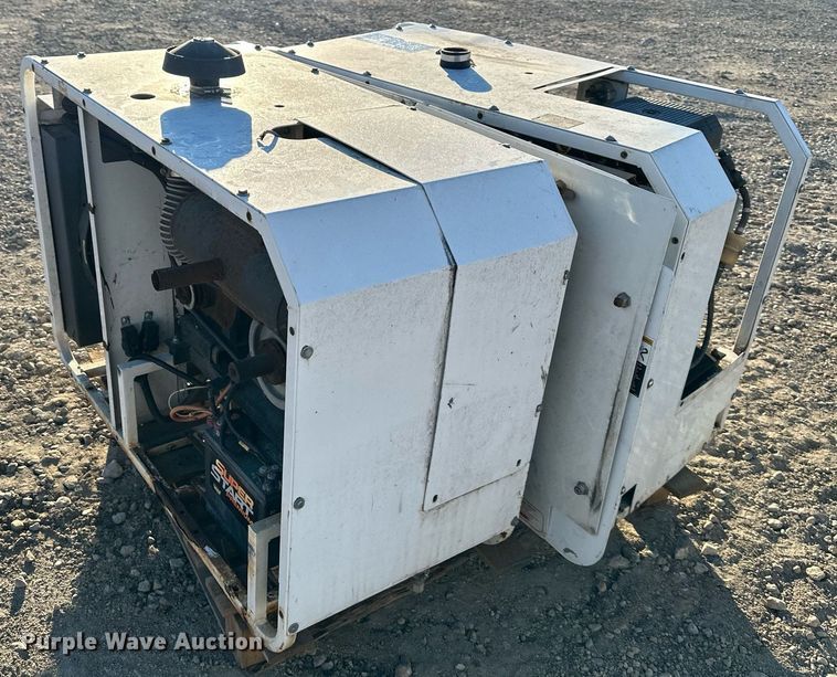 image for item DS3330 (2) Boss Industries Bullet air compressors