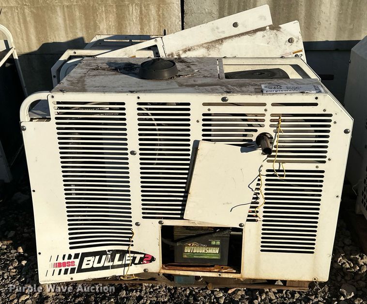 image for item DS3331 (2) Boss Industries Bullet air compressors