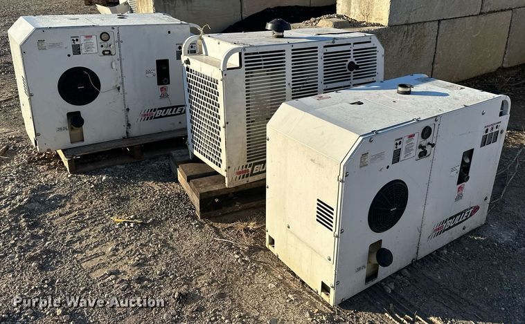 image for item DS3333 (2) Boss Industries Bullet air compressors