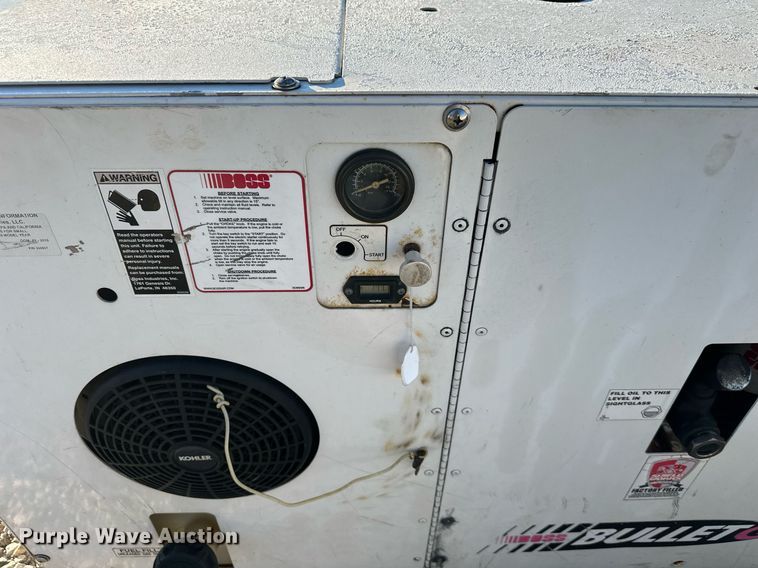 image for item DS3333 (2) Boss Industries Bullet air compressors