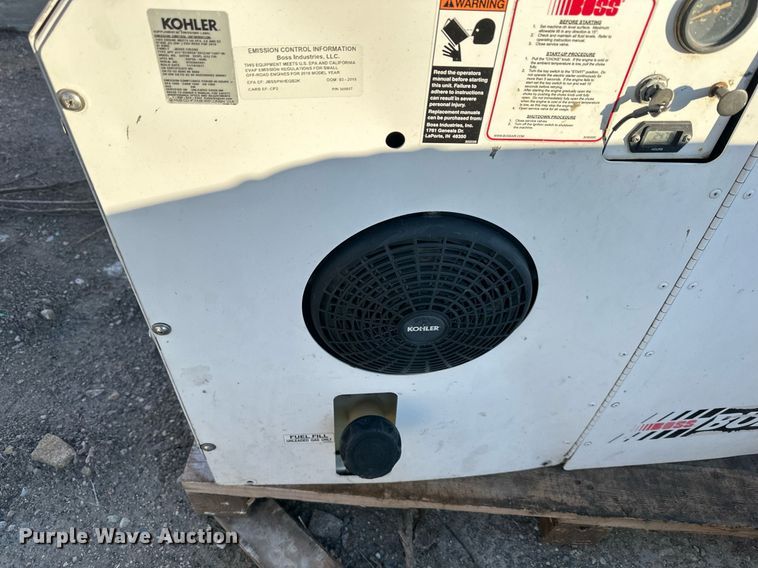 image for item DS3333 (2) Boss Industries Bullet air compressors