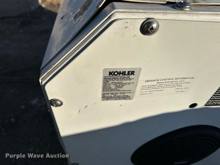 image for item DS3333 (2) Boss Industries Bullet air compressors