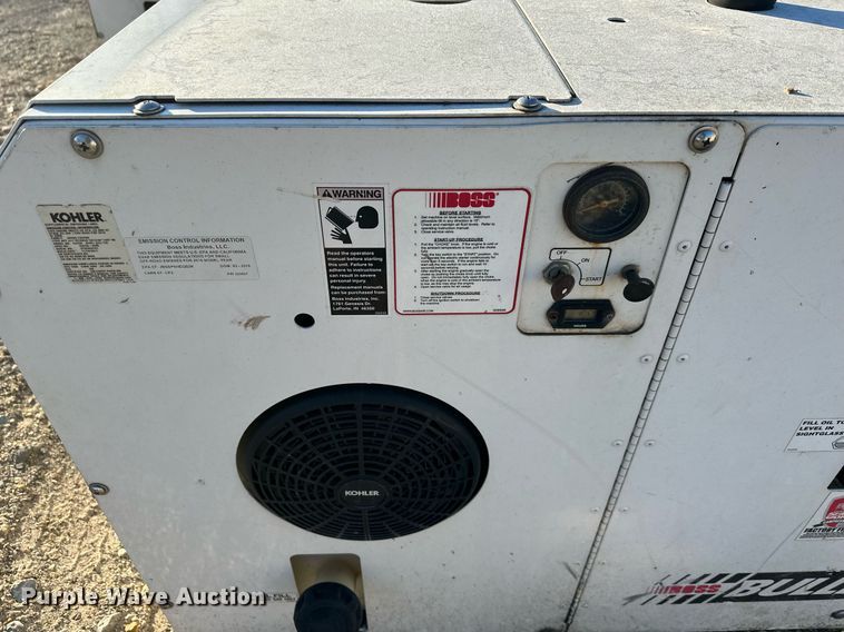 image for item DS3333 (2) Boss Industries Bullet air compressors