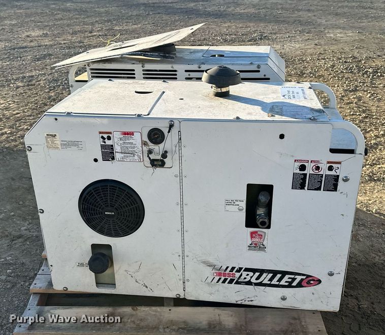 image for item DS3334 (2) Boss Industries Bullet air compressors