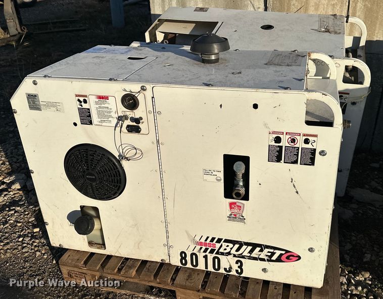 image for item DS3335 (2) Boss Industries Bullet air compressors
