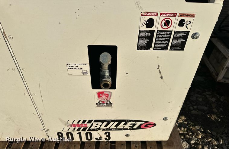 image for item DS3335 (2) Boss Industries Bullet air compressors