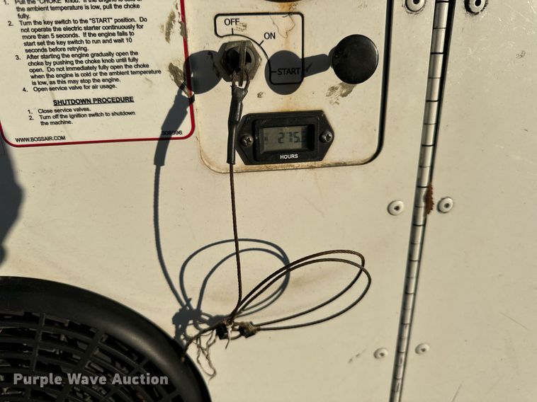 image for item DS3335 (2) Boss Industries Bullet air compressors