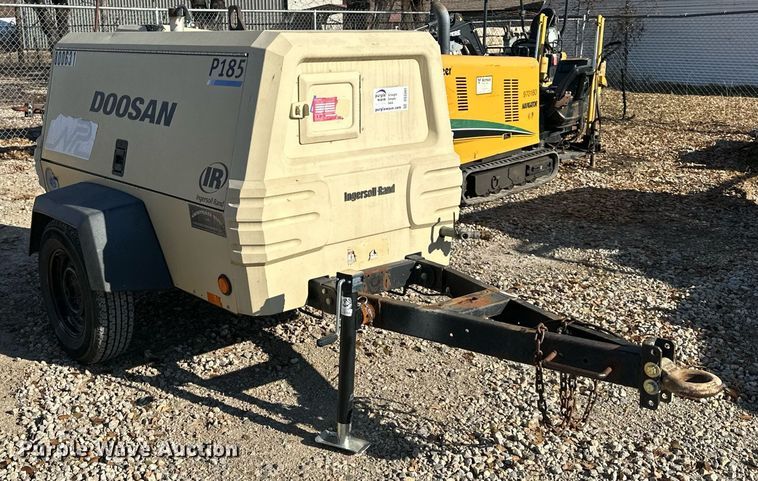 image for item DS3341 2012 Ingersoll Rand P185 air compressor