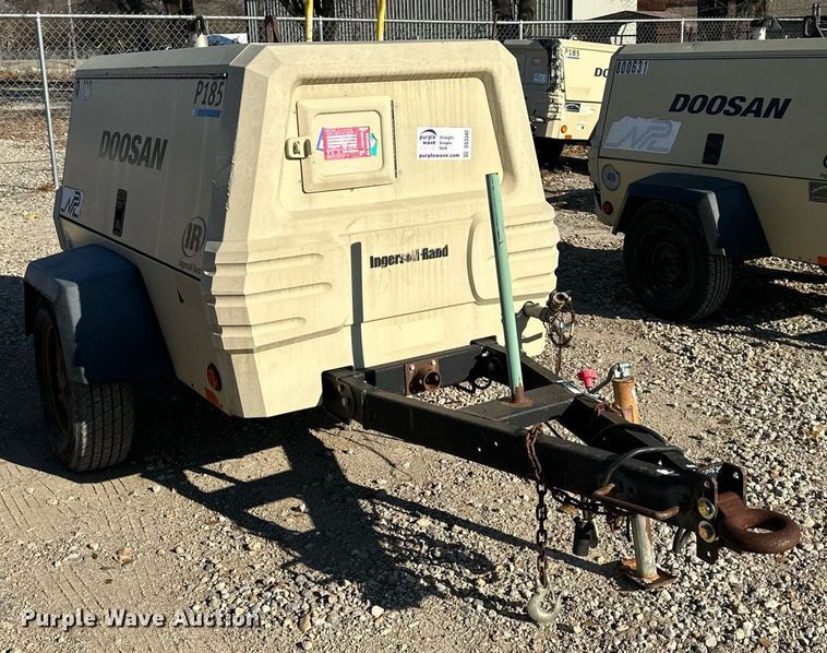 image for item DS3342 2012 Ingersoll Rand P185 air compressor