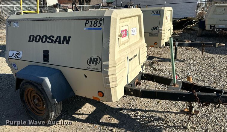 image for item DS3342 2012 Ingersoll Rand P185 air compressor