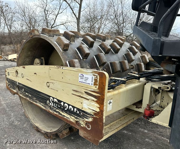 image for item DS3355 2003 Ingersoll Rand SD-122DX single drum vibratory roller