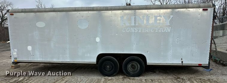 image for item DS3357 1990 Wells Cargo enclosed cargo trailer