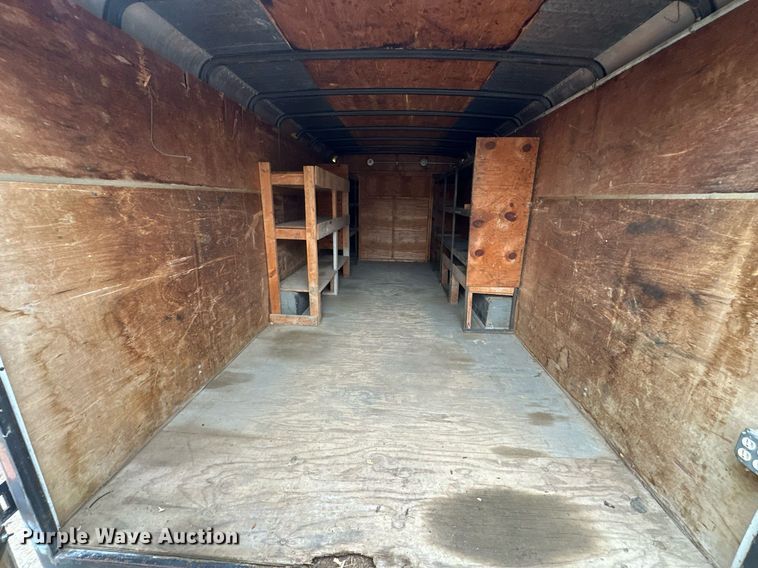 image for item DS3357 1990 Wells Cargo enclosed cargo trailer