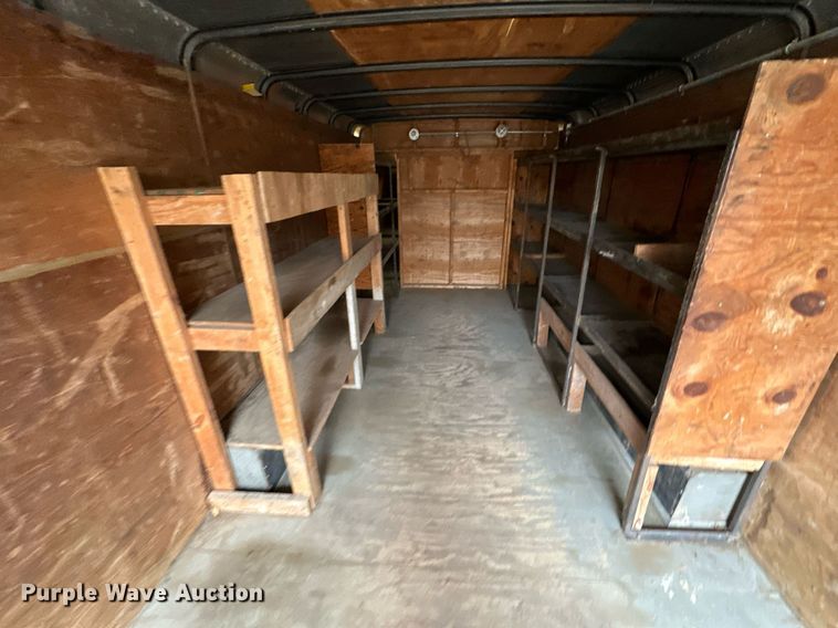 image for item DS3357 1990 Wells Cargo enclosed cargo trailer