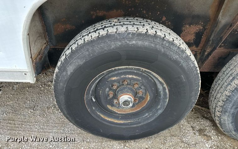 image for item DS3357 1990 Wells Cargo enclosed cargo trailer