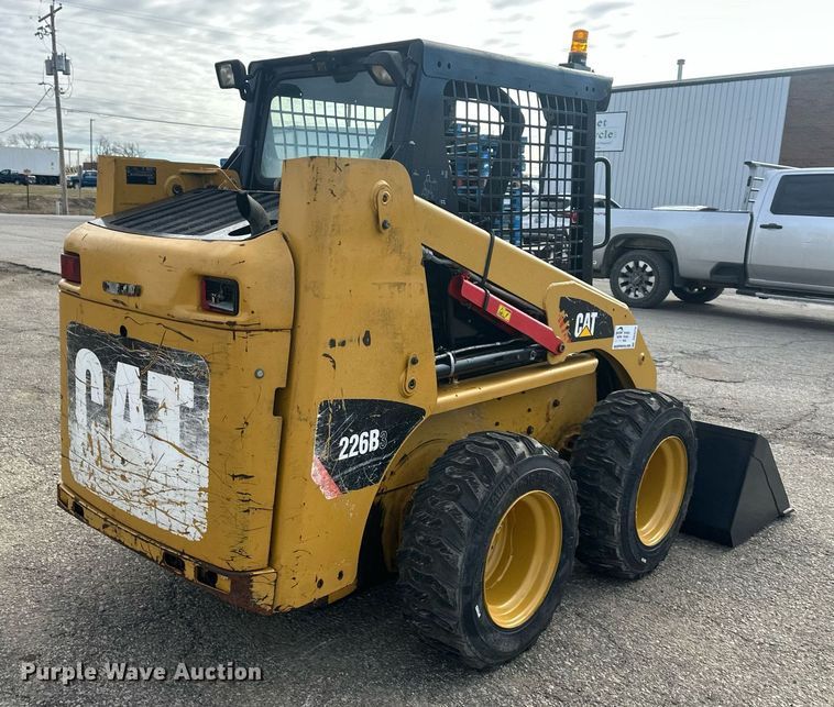 image for item DS3370 2014 Caterpillar 226B3 skid steer loader
