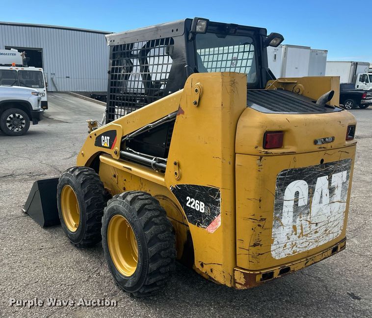 image for item DS3370 2014 Caterpillar 226B3 skid steer loader