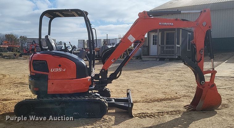 image for item DS5140 2016 Kubota U35-4 mini excavator