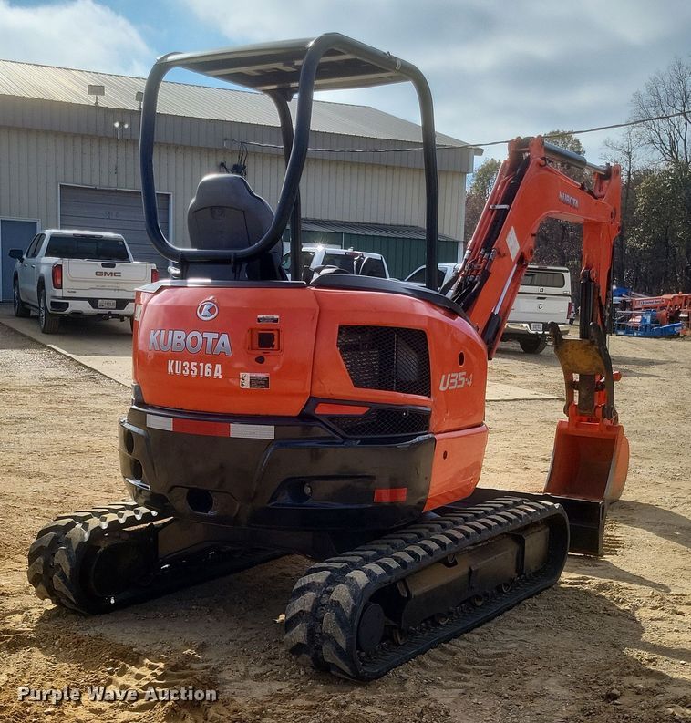 image for item DS5140 2016 Kubota U35-4 mini excavator