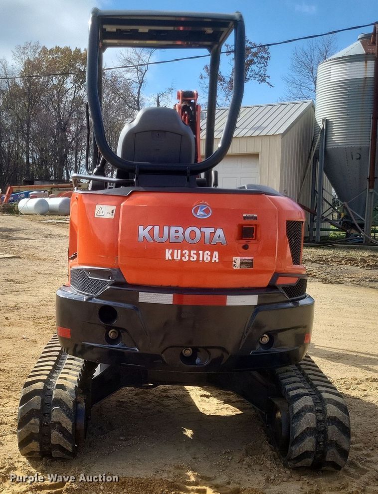 image for item DS5140 2016 Kubota U35-4 mini excavator