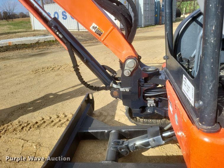 image for item DS5140 2016 Kubota U35-4 mini excavator