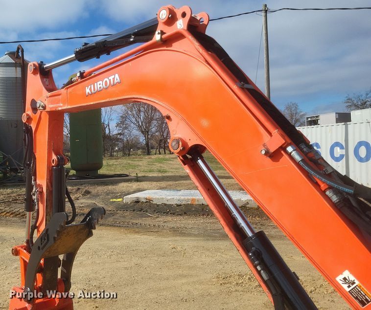 image for item DS5140 2016 Kubota U35-4 mini excavator
