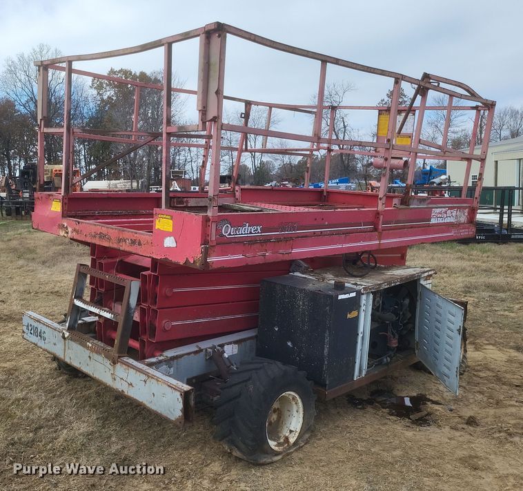 image for item DS5141 Quadrex  25RT scissor lift