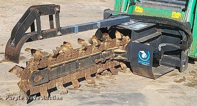 image for item DS5142 Wolverine SSTA skid steer trencher